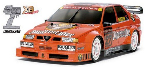 Tamiya 57870 - 1/10 XB RTR RC Alfa Romeo 155 V6 TI Jagermeister (TT-01 chassis TYPE-E)