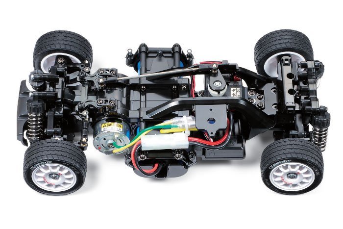 タミヤ　M05 アルファロメオMiTo Tamiya 84135 XB Alfa Romeo MiTo Black M-05 Chassis Limited Edition RTR