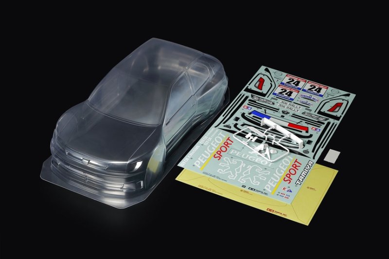 Tamiya 51753 - 1/10 Peugeot 306 Maxi Body Set SP-1753