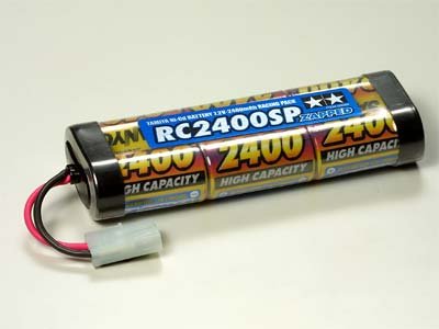 Tamiya 55086 - Ni-Cd Battery 7.2V-2400SP Zapped Racing Pack