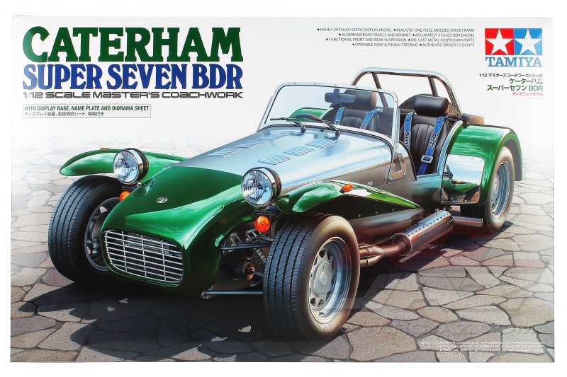 Tamiya 10204 - 1/12 Caterham Super Seven BDR Master\'s Coachwork