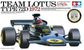 Tamiya 12046 - 1/12 Team Lotus Type 72D 1972 (Model Car)