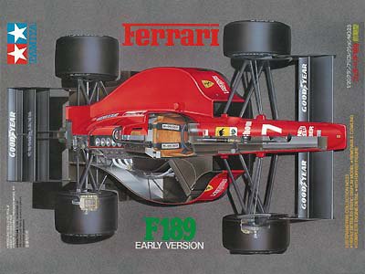 Tamiya 20023 - 1/20 Ferrari F189 Early Version Kit - C*023