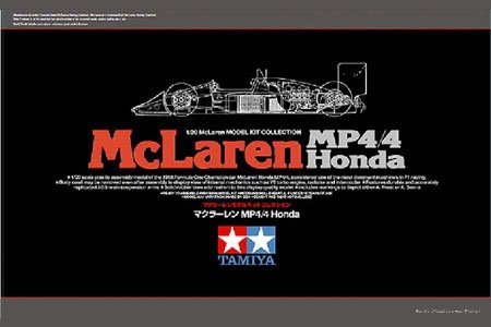 Tamiya 89719 - 1/20 Mclaren Honda MP4/4 ( Black Box )