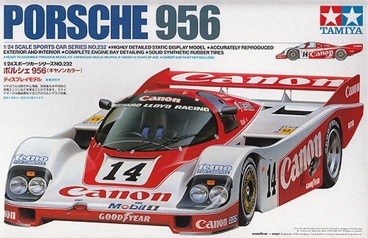 Tamiya 24232 - 1/24 Canon Porsche 956 No.14