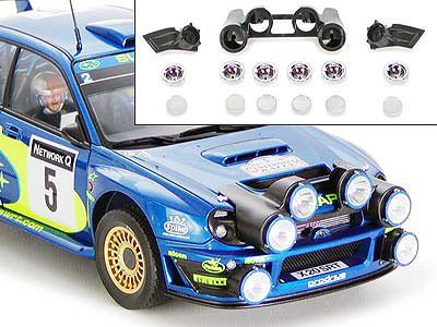 TAMIYA SUBARU IMPREZA WRC2001 1/24 完成品 Subaru Impreza WRC 2001 - building Richard Burns' World