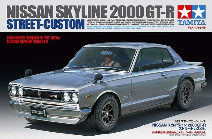 1/24 Nissan Skyline 2000 GT-R Street - Custom - Tamiya 24335