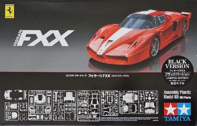 Tamiya 89766 - 1/24 Ferrari FXX Black Version