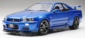 イノモデル Nissan Skyline GT-R R34 V-Spec II イノモデル 1/64 日産 スカイライン GT-R (R34) V-Spec II シルバー