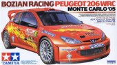 Tamiya 24283 - 1/24 Bozian Racing Peugeot 206WRC 2005 Monte Carlo
