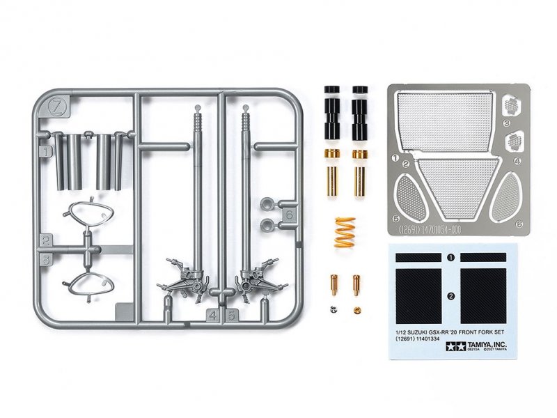 Tamiya 12691 - 1/12 Suzuki GSX-RR \'20 Front Fork Set