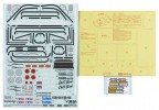 Tamiya 9495539 - RC Sticker & Masking: 58405 Toyota Land Cruiser 40 - CR01