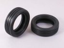 Tamiya 51207 - 2WD Off Road Wide Front Tires (Grooved (60/19))