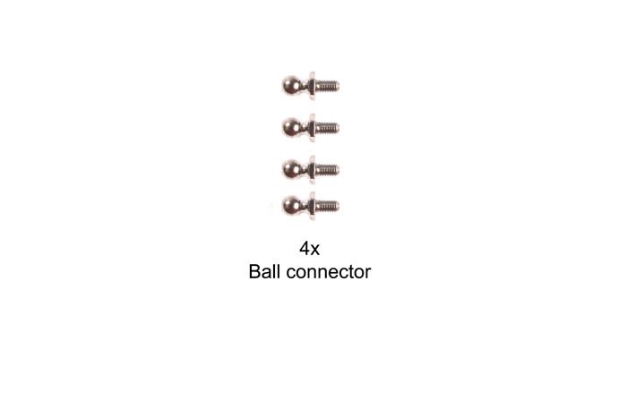 Tamiya 9804205 5Mm Ball Connector: 43514