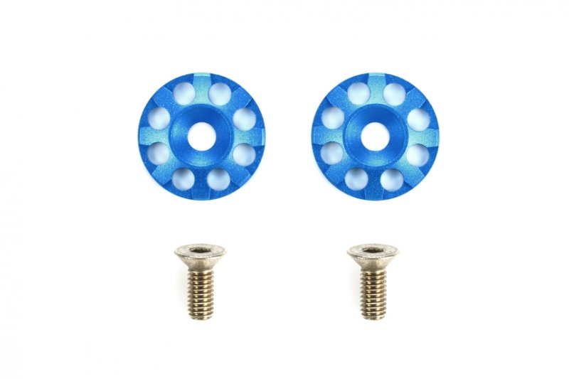 Tamiya 54849 - Aluminum Wing Washers (Blue) OP-1849