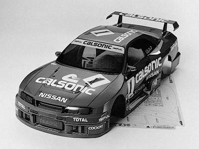 Tamiya 50713 - 1/8 Calsonic Skyline GT-R Body Parts Set SP-713