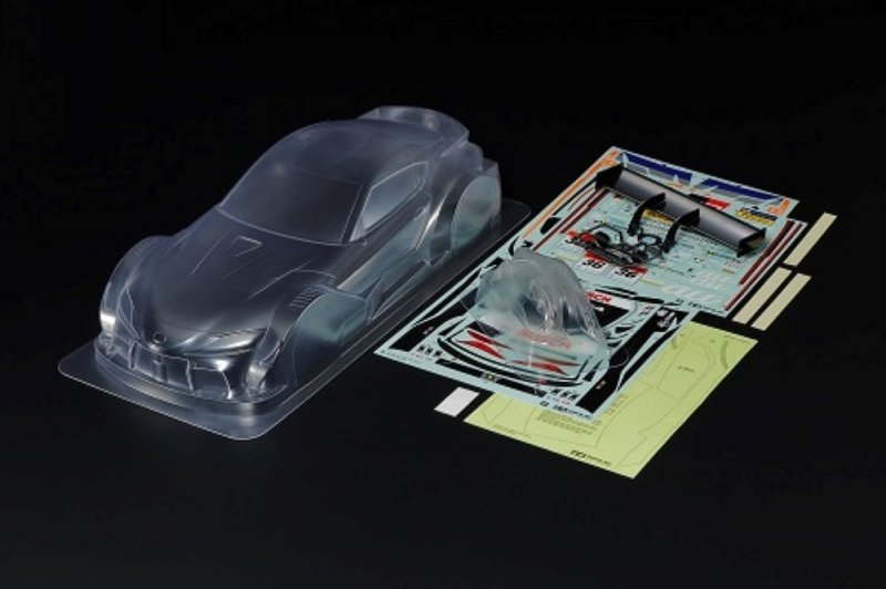 Tamiya 51678 - 1/10 AU Toyota TOM\'s GR Supra Body Parts Set SP-1678