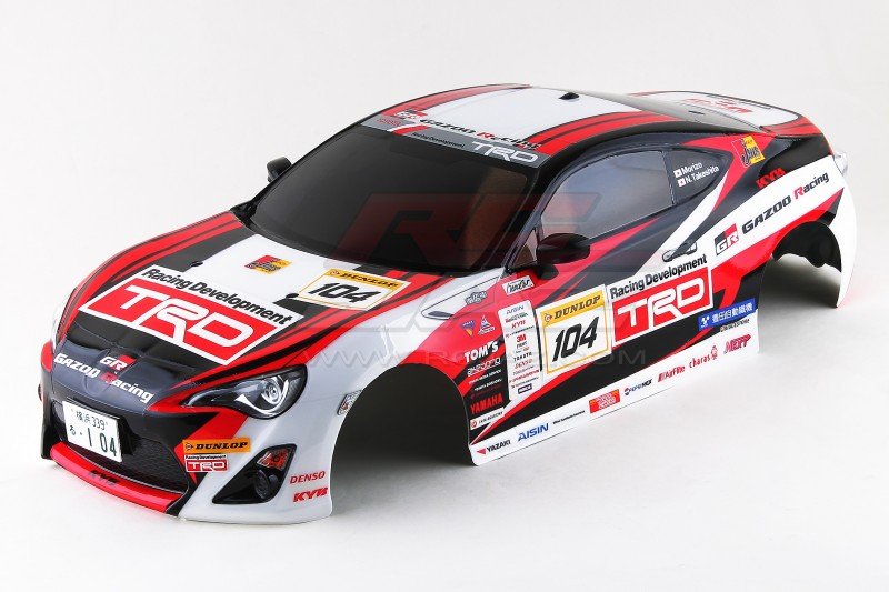 Tamiya 8084440 - 1/10 GAZOO Racing TRD 86 TT01ES RC Finished Body