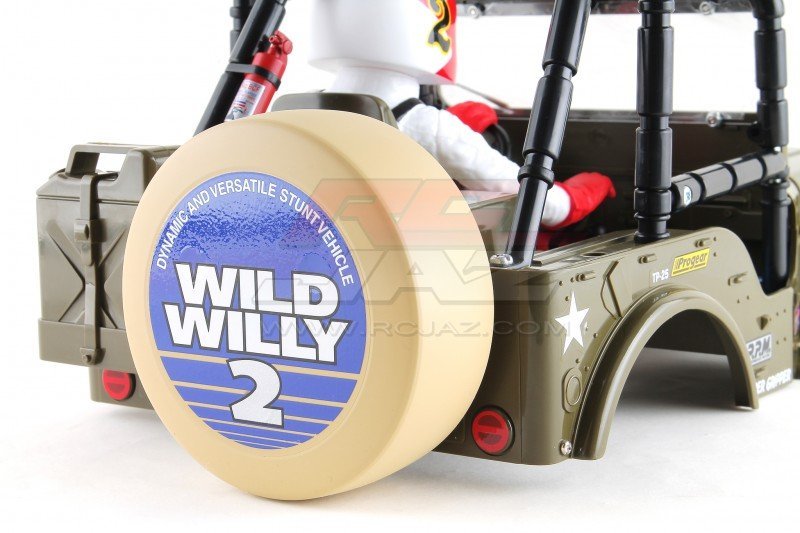 Tamiya 8085292 - Wild Willy 2 WR-02 1/10 Pre-Finished Body Shell