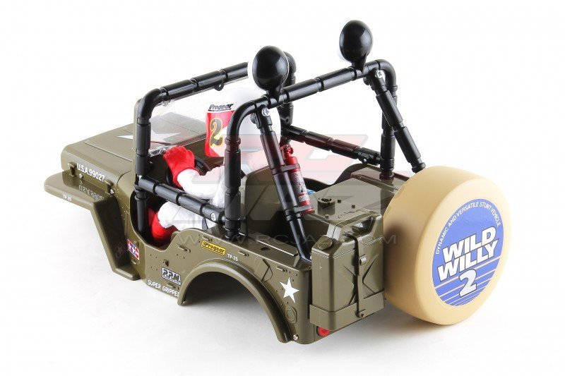 Tamiya 8085292 - Wild Willy 2 WR-02 1/10 Pre-Finished Body Shell