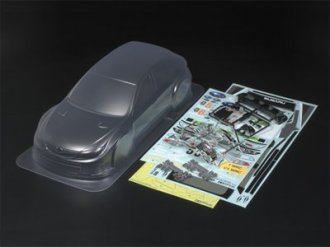 Tamiya 51364 1/10 RC Subaru Impreza WRC 2008 Body Set SP-1364