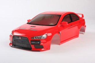 Tamiya 51376 Mitsubishi Lancer Evolution X Polycarbonate Body - 1