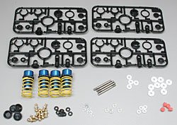 Tamiya 49198 - RC TRF Damper Set - Blue 4pcs