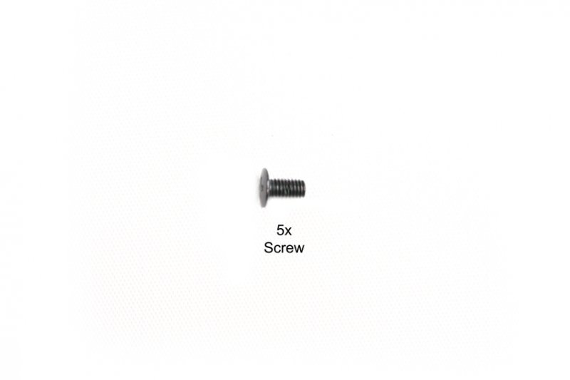 Tamiya 9808228 3X6Mm Flat Screw: 58435