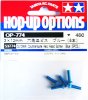 Tamiya 53774 - 3x12mm Countersunk Hex Head Screw / Blue (5 Pcs) OP-774