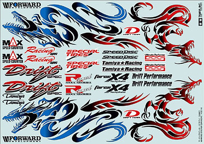 Tamiya 53887 - Marking Sticker (Dragon) OP-887