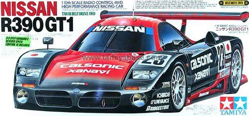 Tamiya 58203 - Nissan R390 GT-1 Full Set Sticker