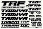Tamiya 42246 - RC TRF Sticker C - Mirror Finish Border/Black