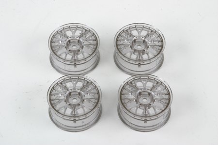 Tamiya 49410 - M-N Mesh Wheels (+2)(Smoke)