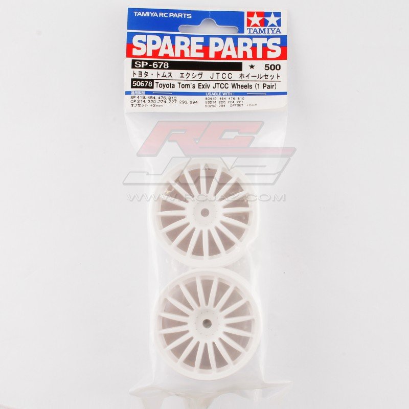 Tamiya 50678 - (SP678) - Wheel 1/10 Toy Tom JTCC (2) SP-678