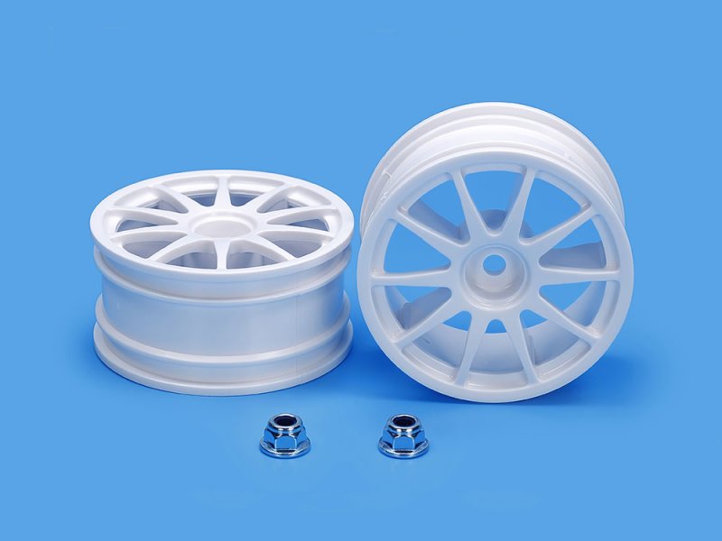 Tamiya 50732 - 10-Spoke One-Piece Wheels (1 Pair) 1/10 SP-732