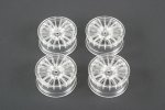 Tamiya 49411 - M-Narrow 18-Spoke Wheels 0(Clear)