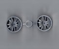 Tamiya 0446186 - Wheels Set for 58385/58439 BMW320si WTCC 2006 (2pcs/26mm) Tamiya 0446186 - Wheels Set for 58385/58439 BMW320si WTCC 2006 (2pcs/26mm)