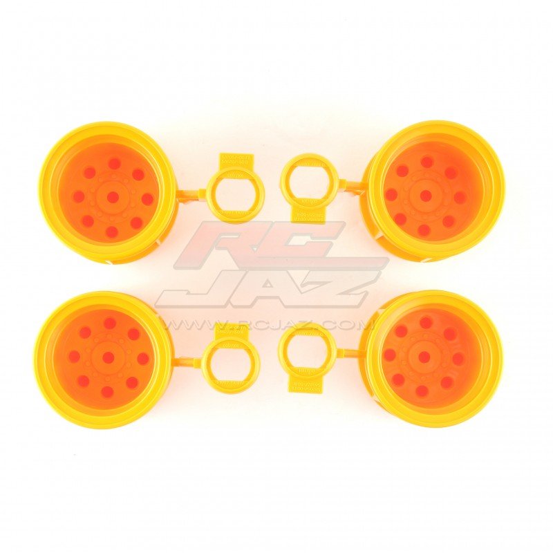 Tamiya 9333189 - GF-01 Heavy Dump Truck Wheel Bag (2 pairs,Yellow) for 58622 - 19333189