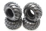 Tamiya 9401968 - Tires for 58519 Bruiser 2012 4x4 Pick up Truck (RN36)