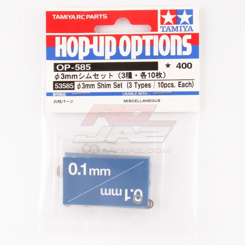 Tamiya 53585 - 3mm Shim Set OP-585