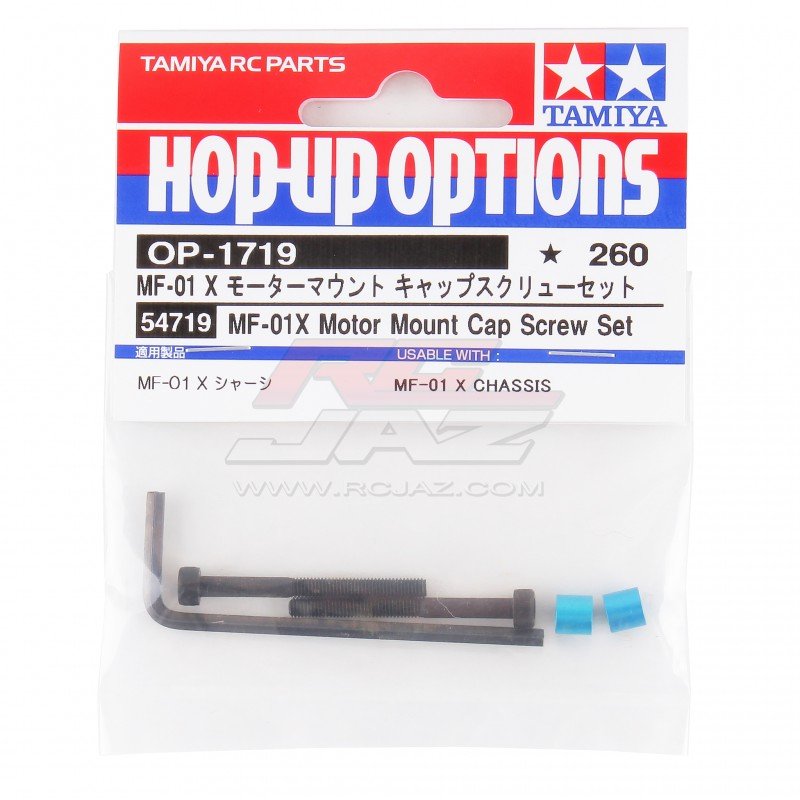 Tamiya 54719 - MF-01X Motor Mount Cap Screw Set OP-1719