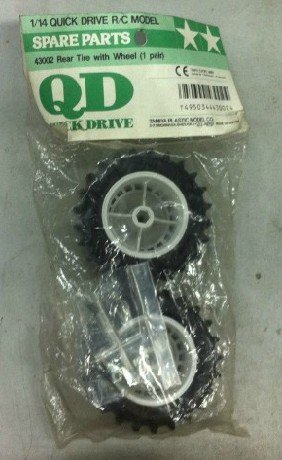 Tamiya 43002 - QD Rear Tire w/Wheel