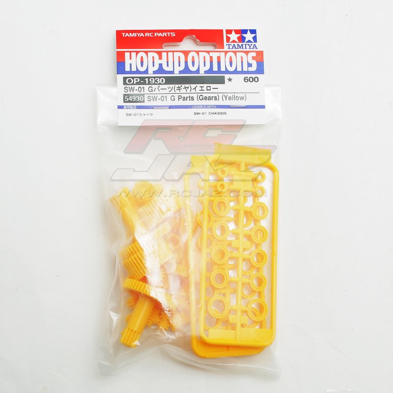 Tamiya 54930 - SW-01 G-Parts (Gears) Yellow OP-1930