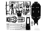 Tamiya 53166 - 4WD TA02 & FWD CAR F.R.P. Chassis Set OP-166