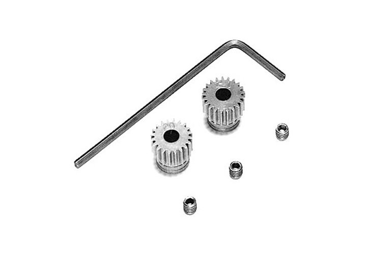 Tamiya 53102 - 0.4 Pinion Gear Set 23 OP-102