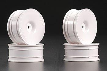 Tamiya 53473 - Dish Wheel Medium Narrow White +2 (4) OP-473