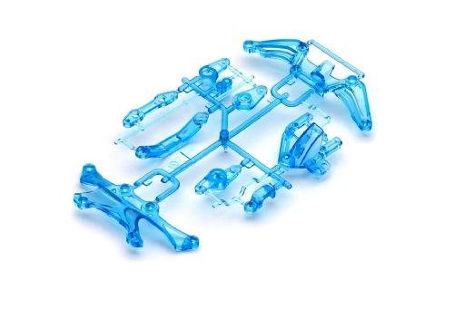 Tamiya 49391 - RC TA05 K Parts Clear Blue - F/R Upper Brace