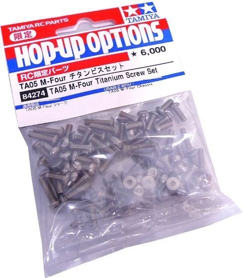 Tamiya 84274 - TA05 M-Four Titanium Screw Set