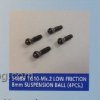 Tamiya 54686 - TG10-Mk.2 Low Friction 8mm Suspension Ball (4Pcs.) OP-1686