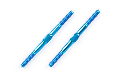 Tamiya 42121 - RC 3x45mm Blue Titanium - Turnbuckle Shaft (2 pcs)